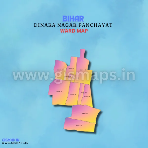 Dinara Nagar Panchayat Ward Map